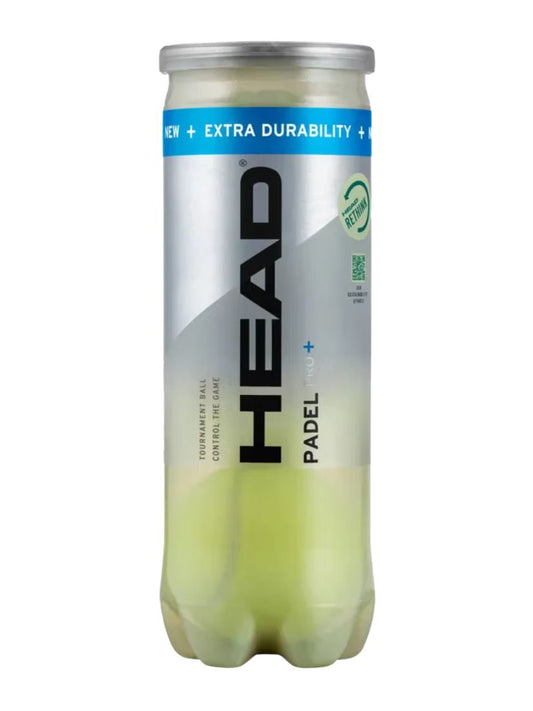 HEAD PRO+ 3 Padel Balls Single Can